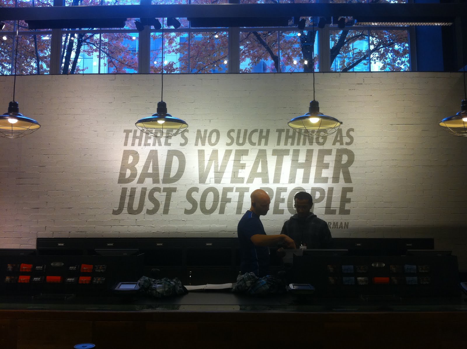 portland sunshine The New Nike Store Downtown PDX