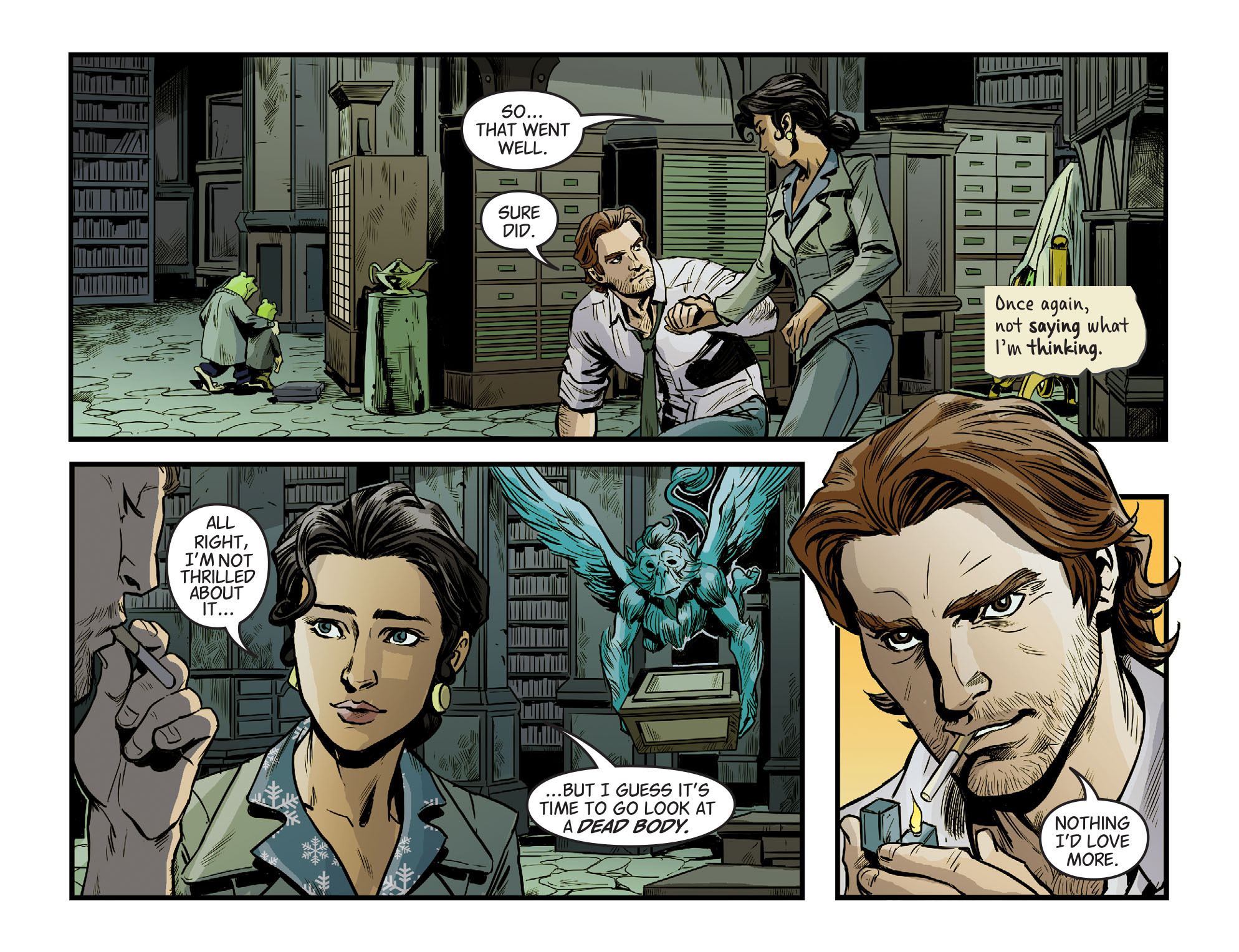 Read online Fables: The Wolf Among Us (2014) comic -  Issue #15 - 21