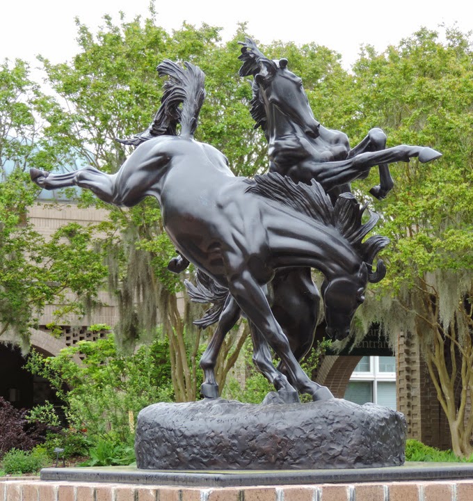 Sandy Scott Art 629 Anna Hyatt Huntington and Brookgreen . . . horses