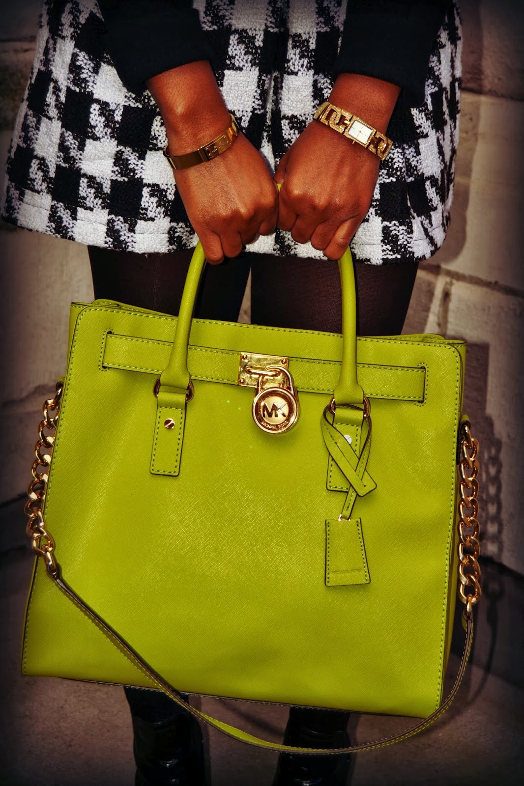 PRODUCT REVIEW: Michael Kors Large Hamilton Saffiano Tote | STYLED INTO  FASHION