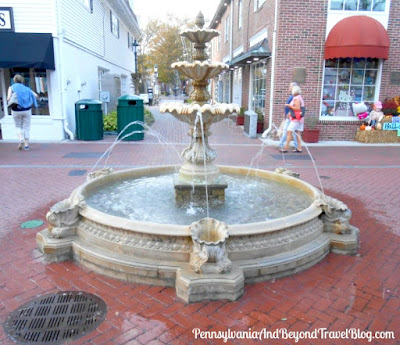 The Washington Street Mall in Cape May, New Jersey