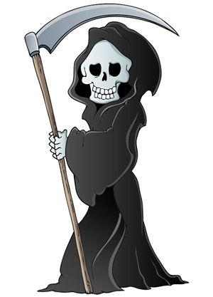 Grim reaper emoticon