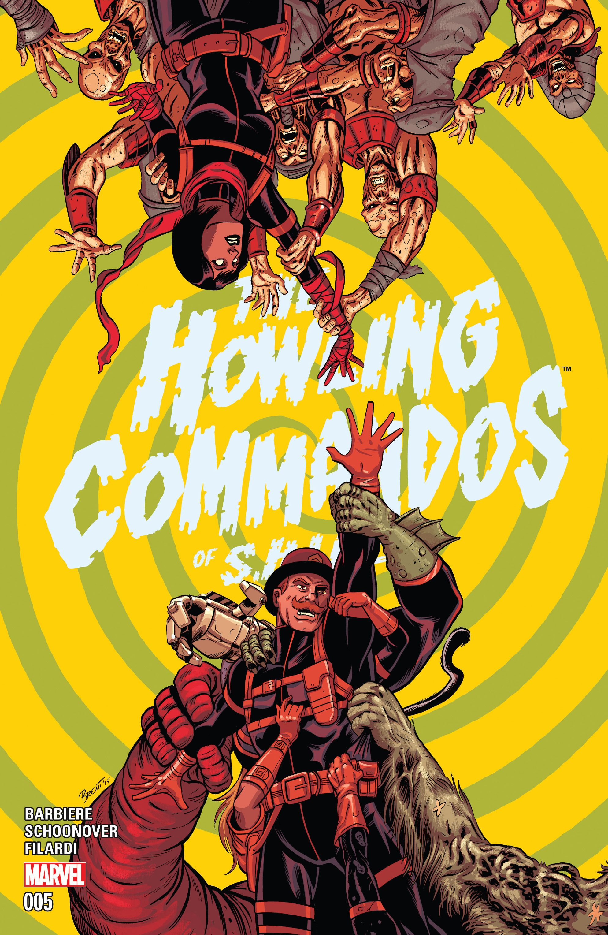 Read online Howling Commandos of S.H.I.E.L.D. comic -  Issue #5 - 1