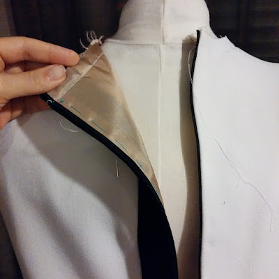 Mondrian Dress: Notes on the finishing details - Notas sobre os acabamentos