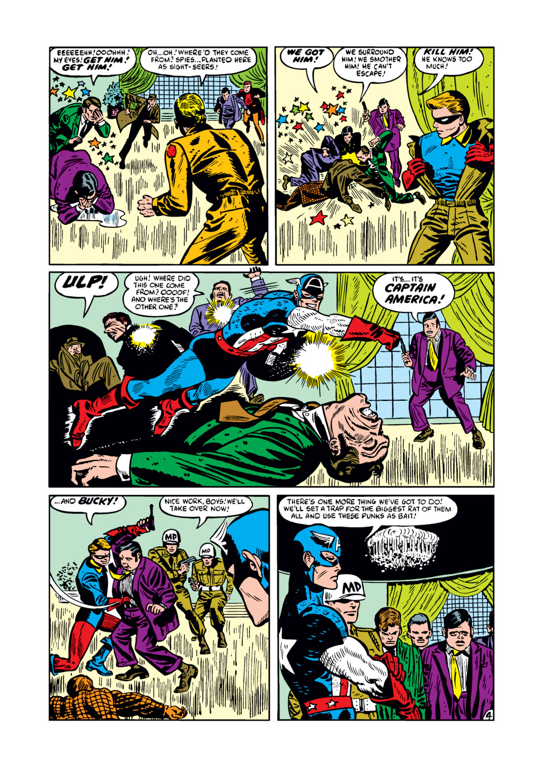 Read online Captain America Comics comic -  Issue #76 - 11