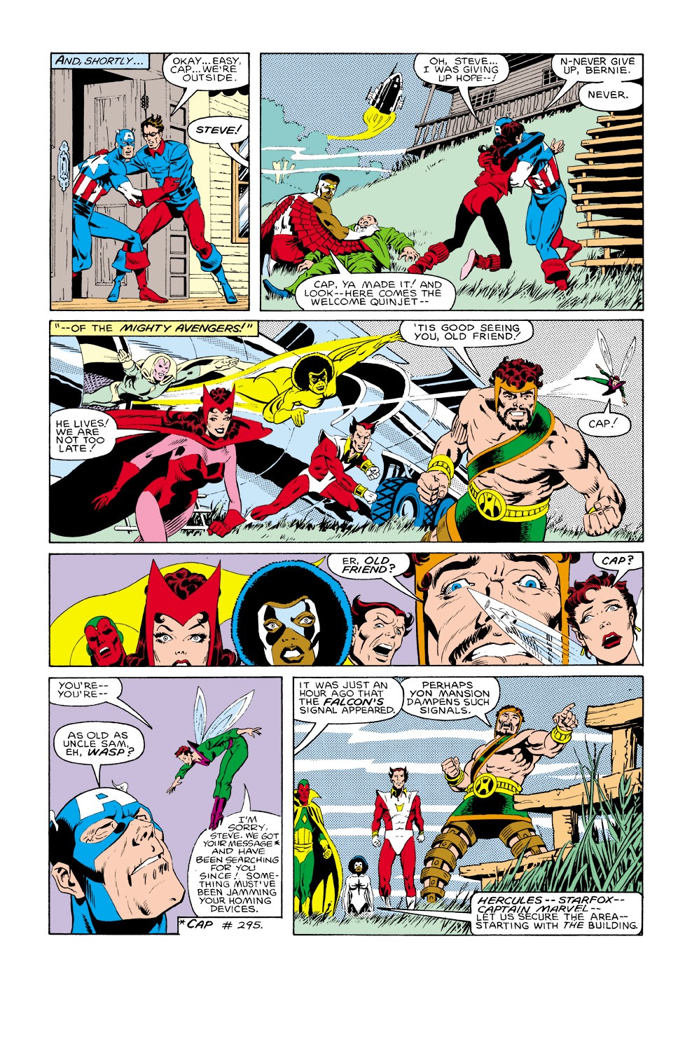 Read online Captain America (1968) comic -  Issue #301 - 4