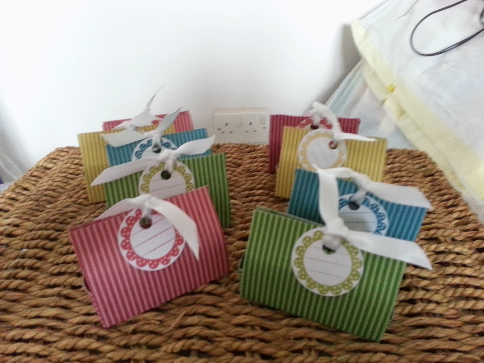 Crafting With Jane Stampin' Up! Treat boxes