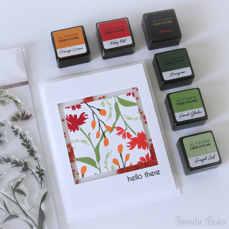 Altenew Wild Flower Garden stamp set