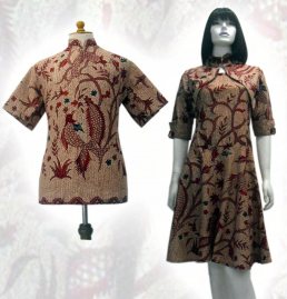  Baju  Batik Model Baju  Batik Wanita Modern  Yang Keren 