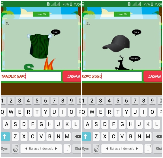 Tebak Gambar Level 38