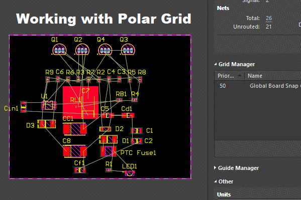 Electronic Design Altium Designer Setting Polar Grid Electronic Design Altium Designer Setting Polar Grid