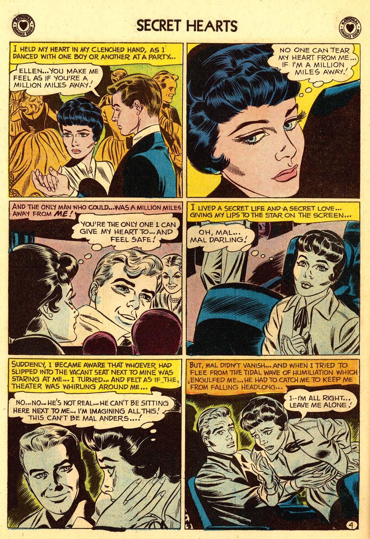 Read online Secret Hearts comic -  Issue #56 - 30