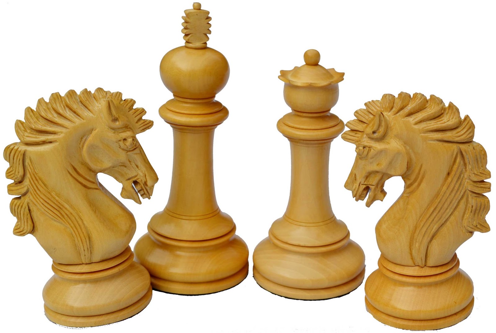 Azacus Dragan Knight Wooden Weighted Chess Set