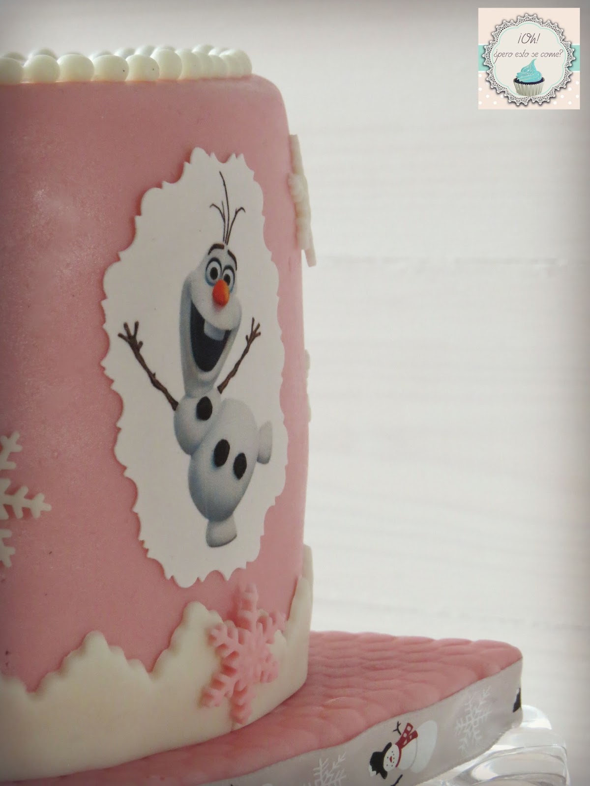 Oh, ¿pero esto se come?: Frozen en rosa
