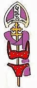 The Pope's Bikini Logo