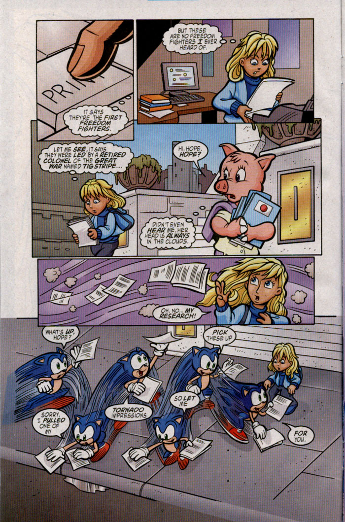 Read online Sonic The Hedgehog comic -  Issue #142 - 5