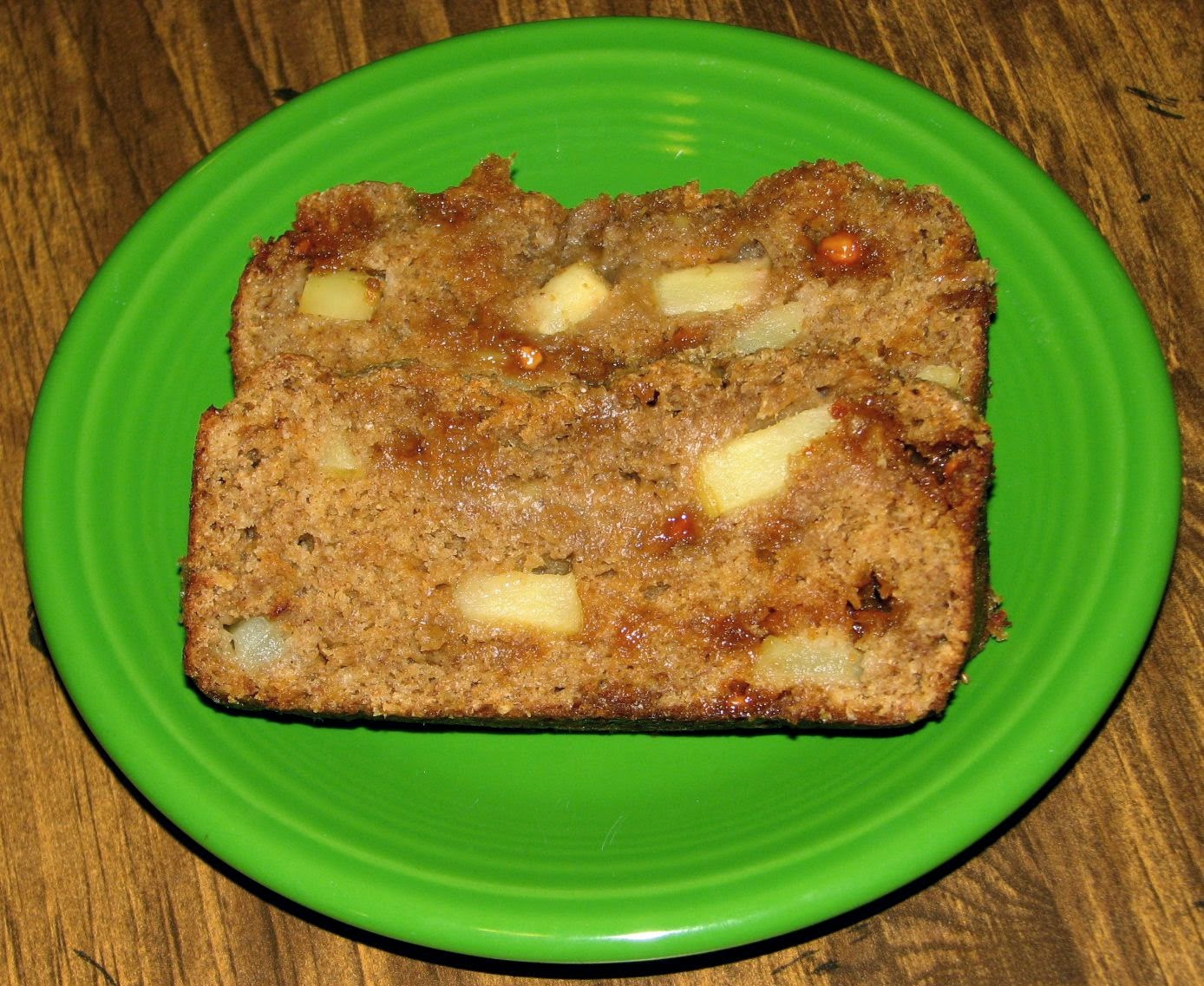 Shel's Kitchen Banana Apple Chunk Bread