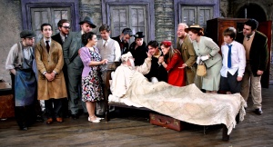 Christine Collins Young Artists & Alan Opie in Gianni Schicchi  at Opera Holland Park 2012 (c) Kasete Skeen