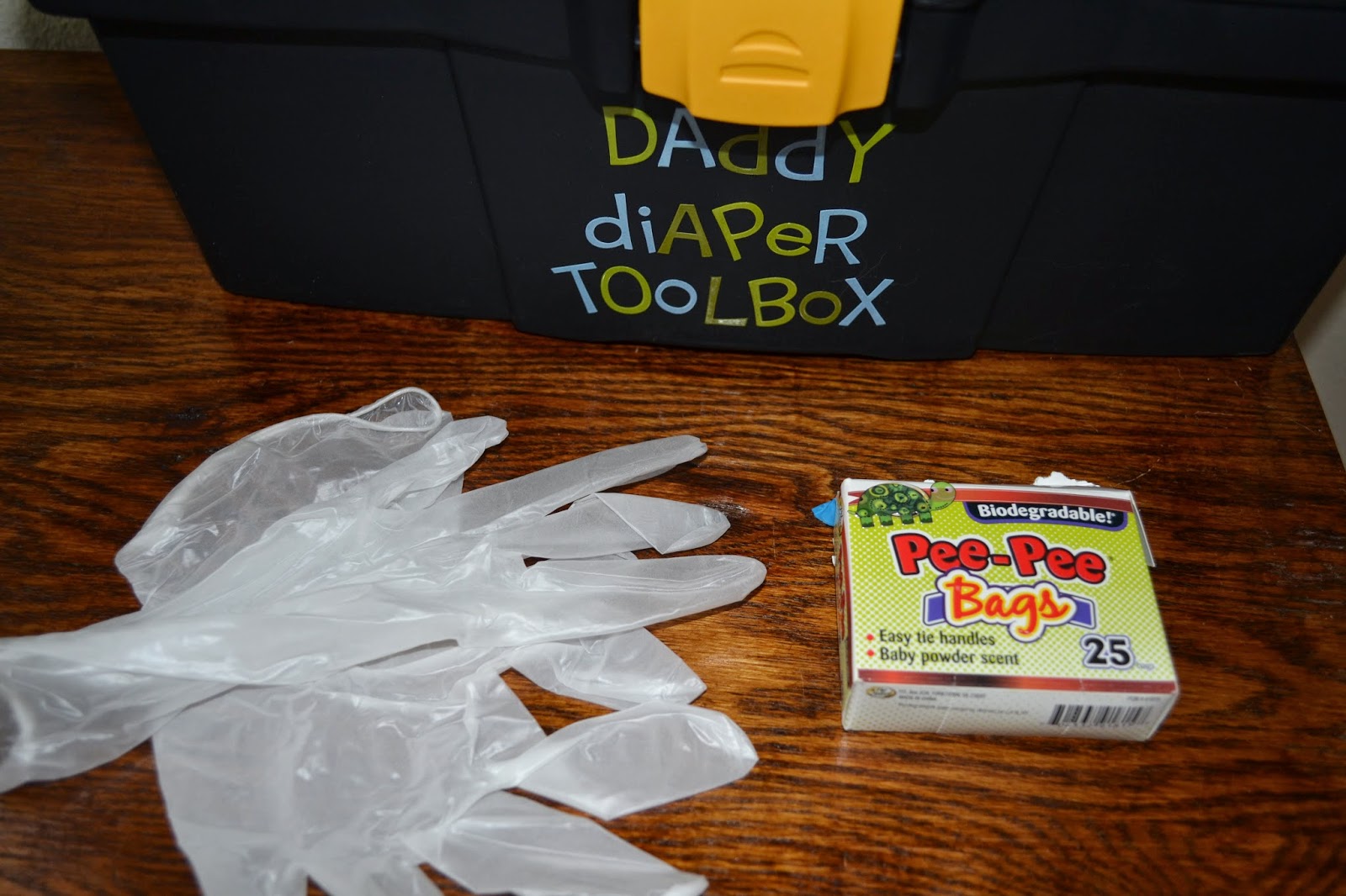 Annie One Can Cook 'Daddy Diaper Toolbox' Baby Shower Gift