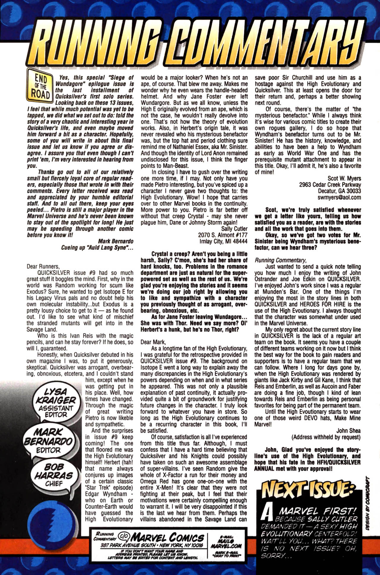 Read online Quicksilver comic -  Issue #13 - 35