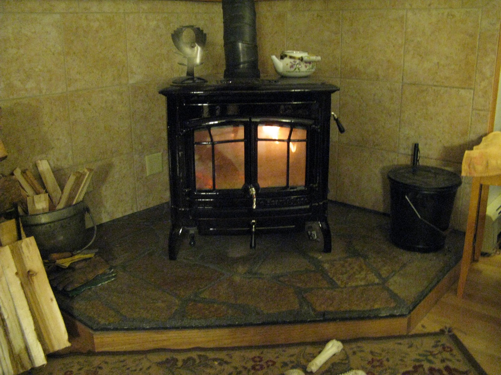 A Taste of Alaska New Wood Stove
