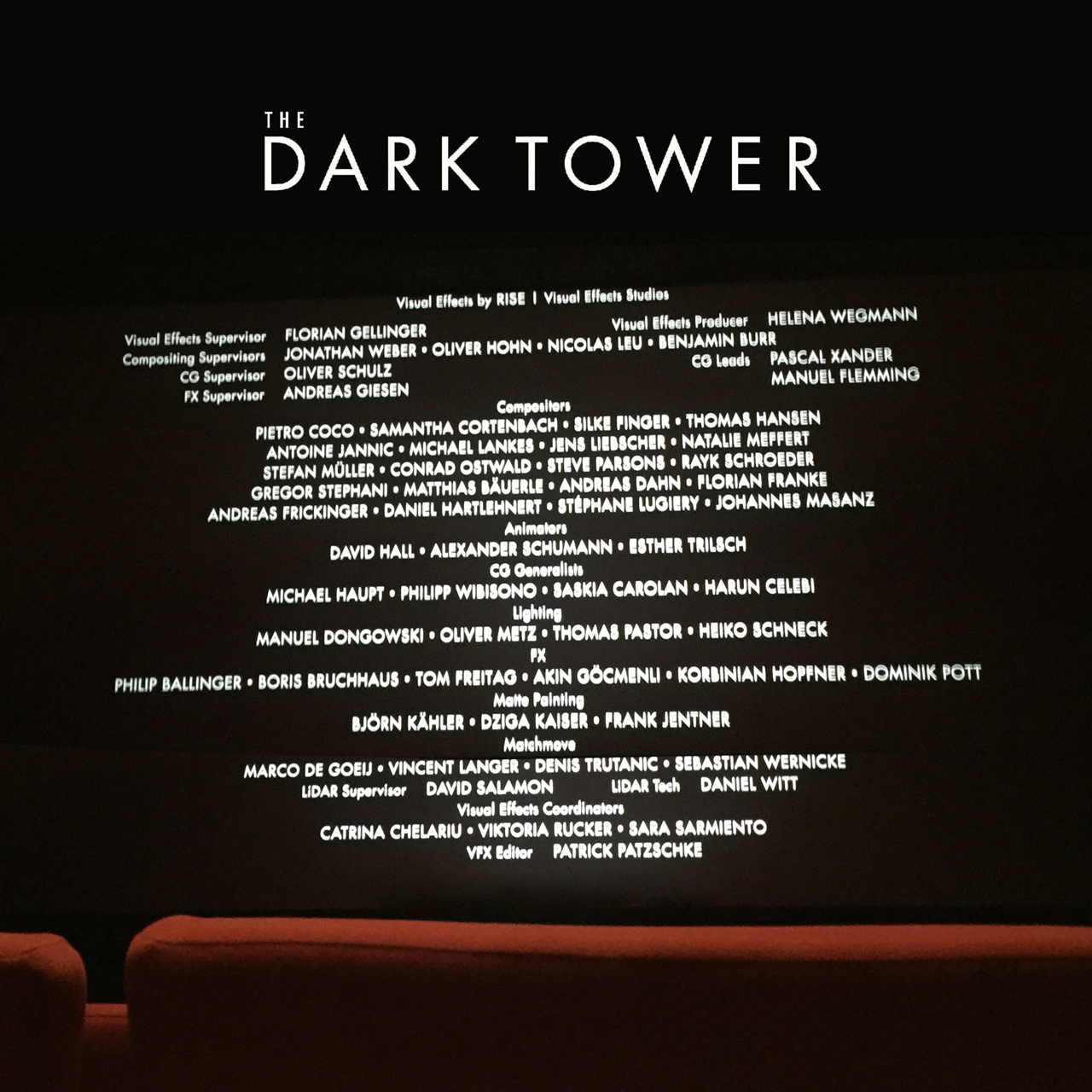 RISE Visual Effects Studios 2017