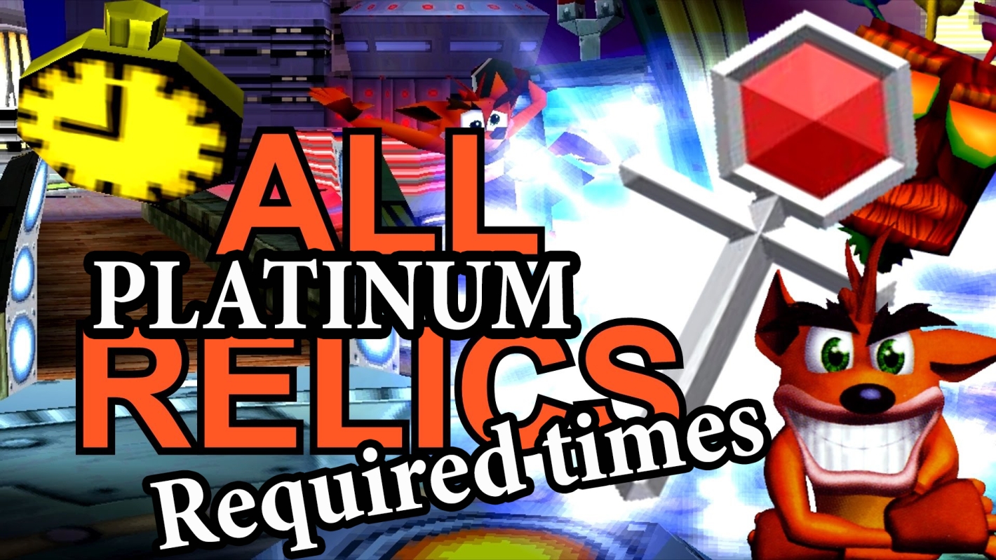 I GAMEZ bg Crash Bandicoot 3 Warped All platinum relics required times