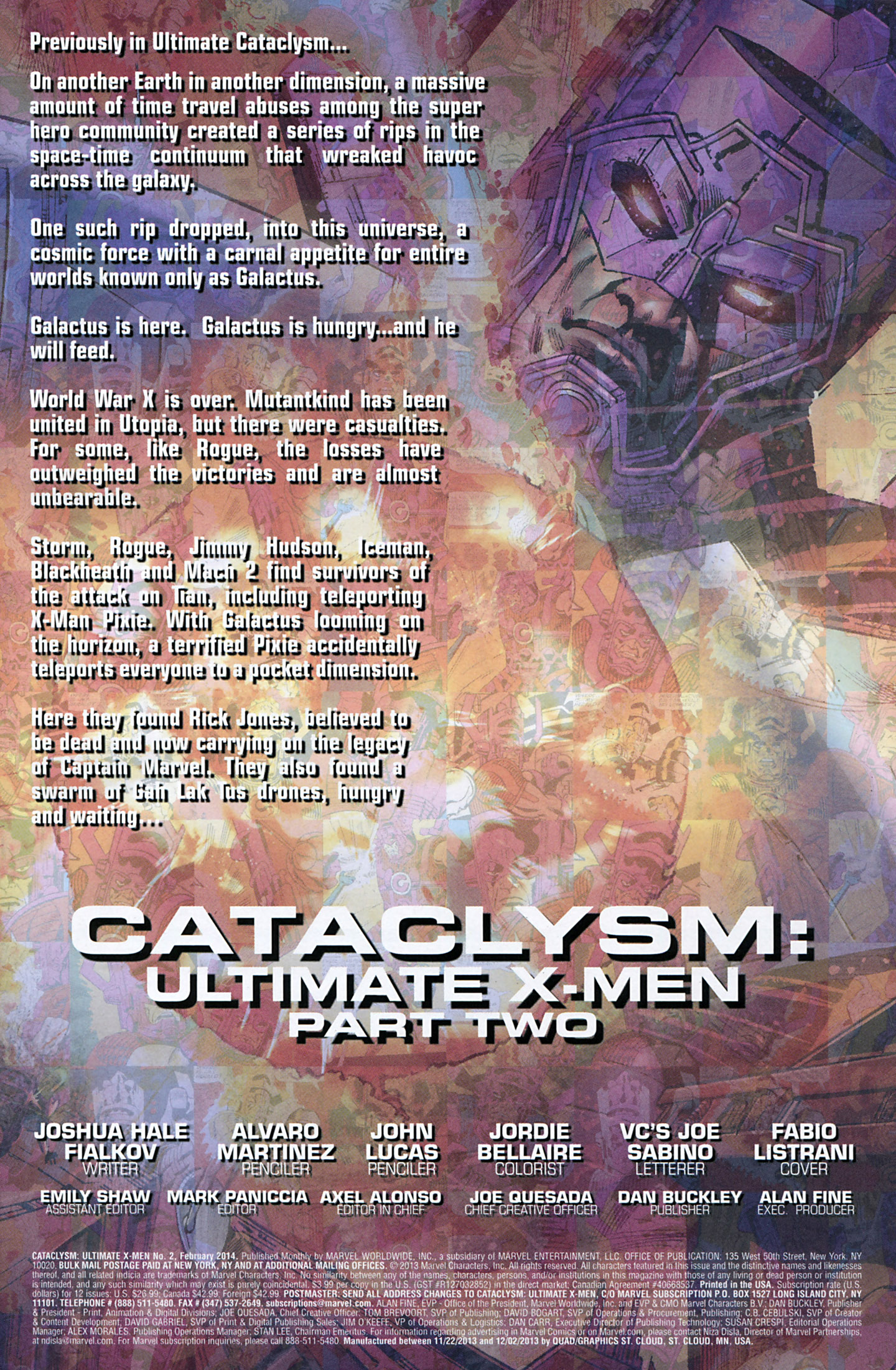 Read online Cataclysm: Ultimate X-Men comic -  Issue #2 - 3