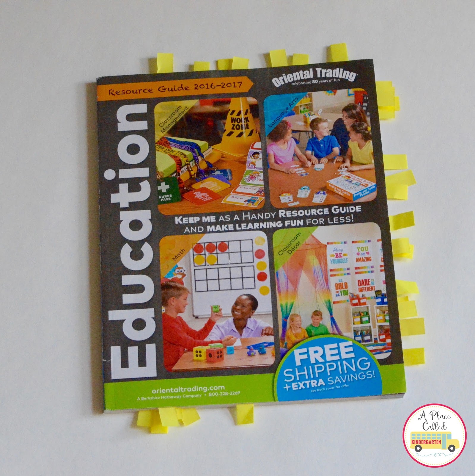 A Place Called Kindergarten Special Delivery From Oriental Trading