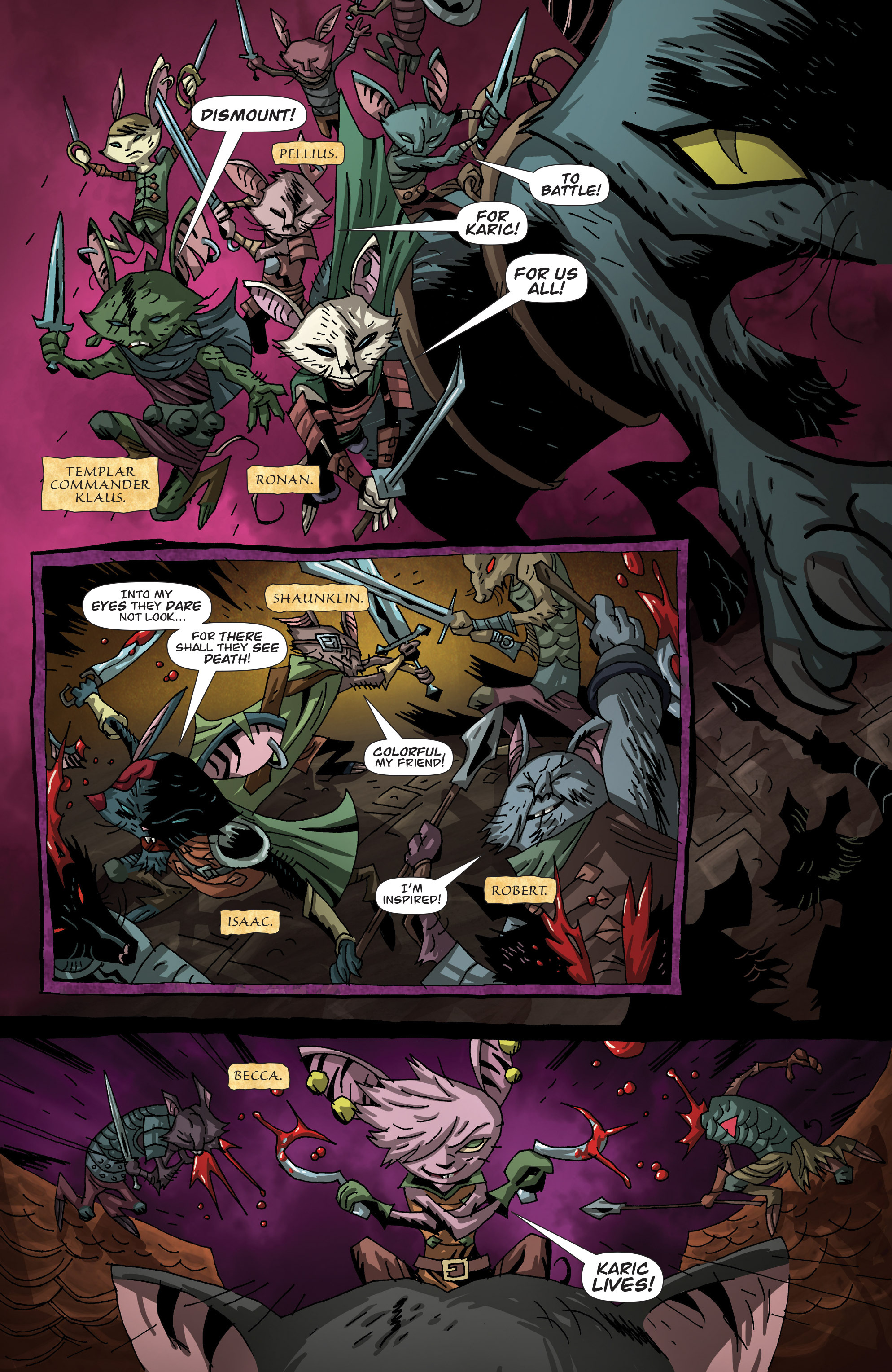 The Mice Templar Volume 5: Night's End issue 1 - Page 20