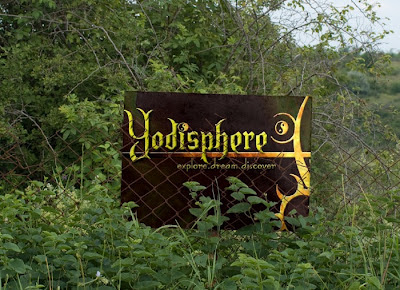 Yodisphere billboard advertisement
