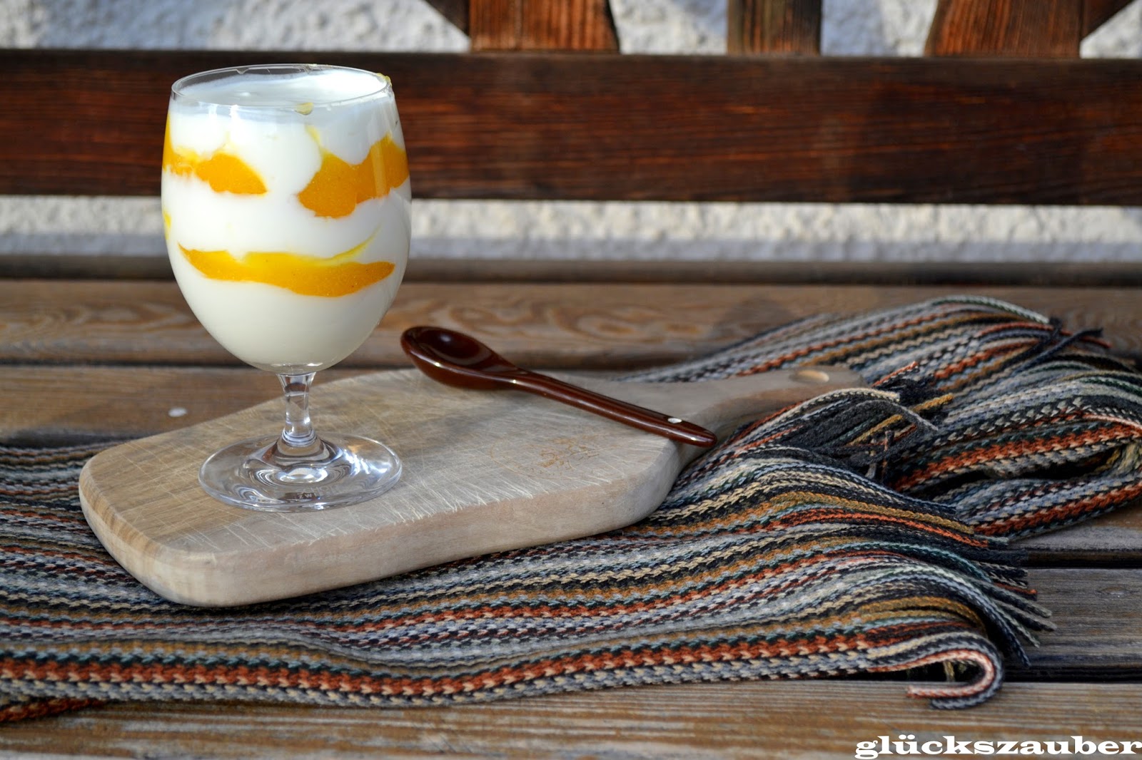 glückszauber : Joghurt-Maracuja-Dessert