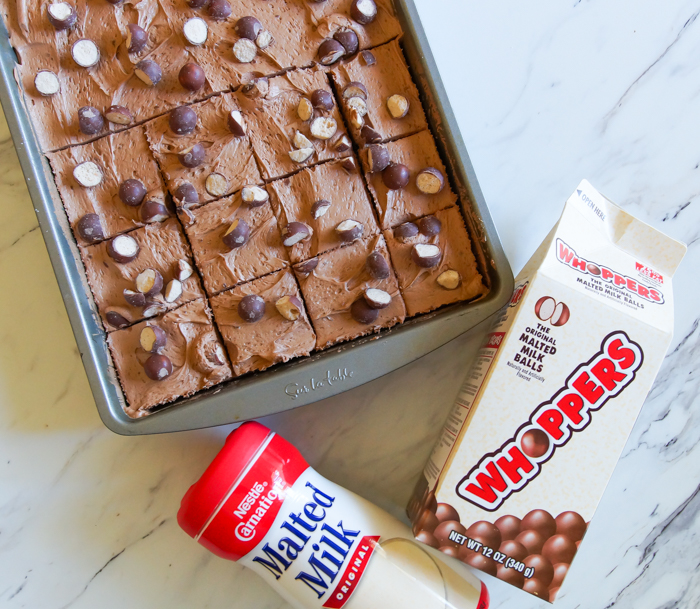 Whoppers Malted Brownies