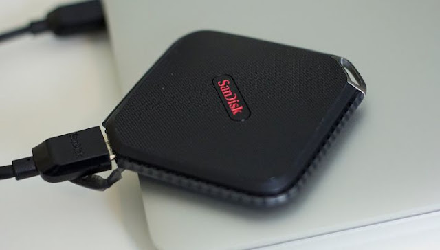 External SSD Backup System SanDisk