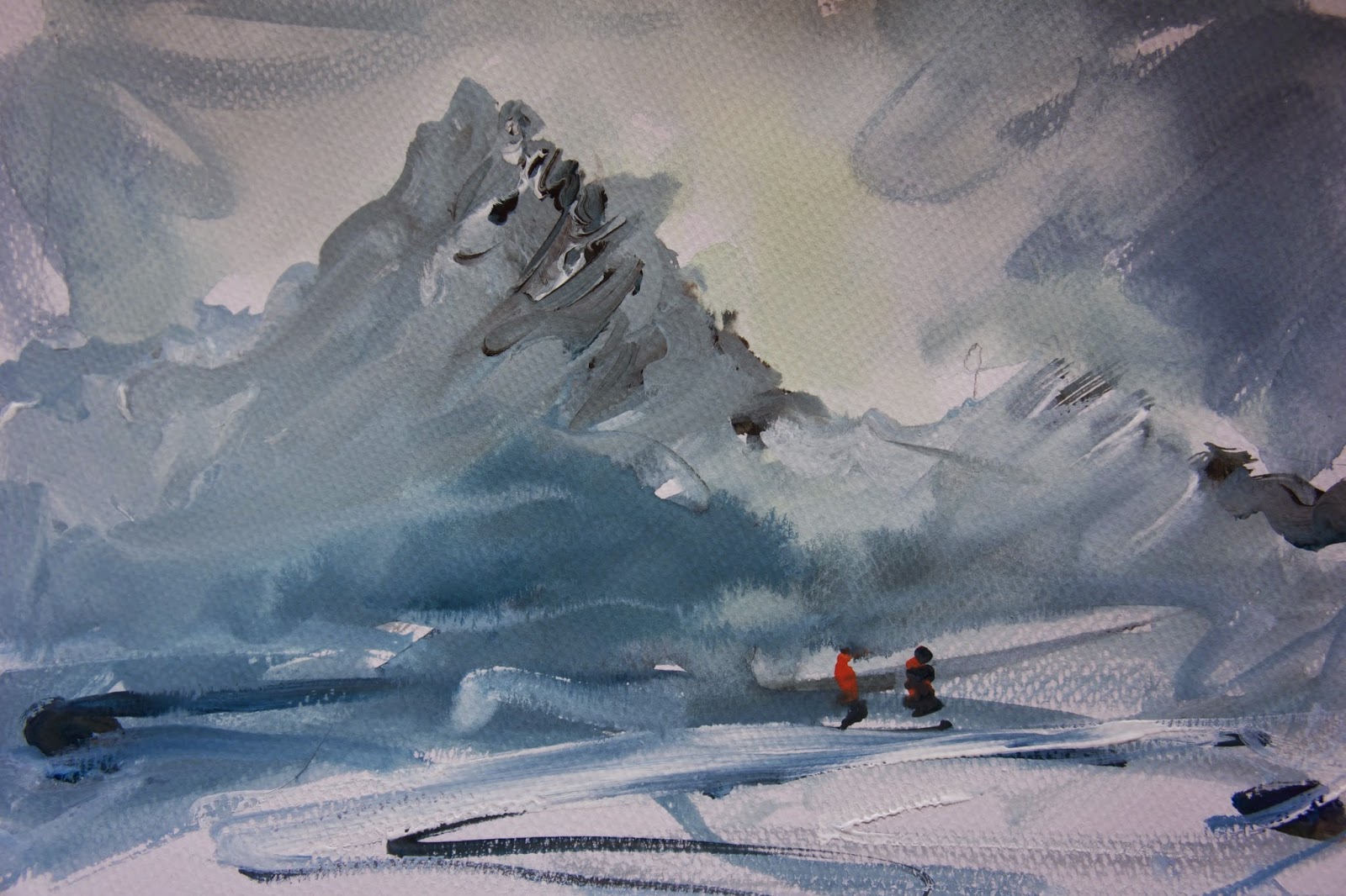 Osvaldo Budet y Shonah Trescott en el Museo de Arte Contemporáneo de