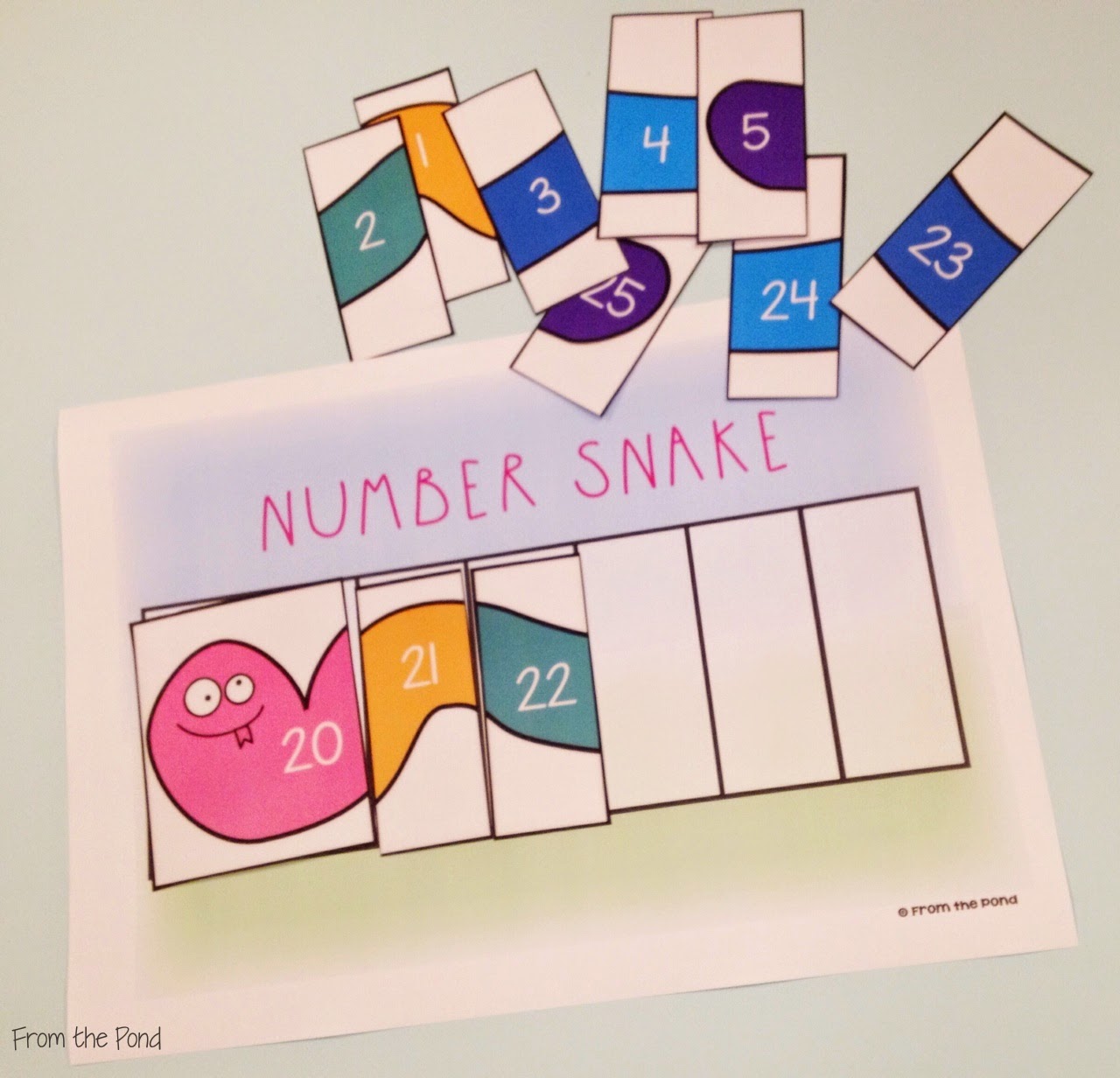 Grab the Apple - Number Sequence Game | From the Pond