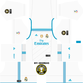 roupa do real madrid dream league soccer 2019