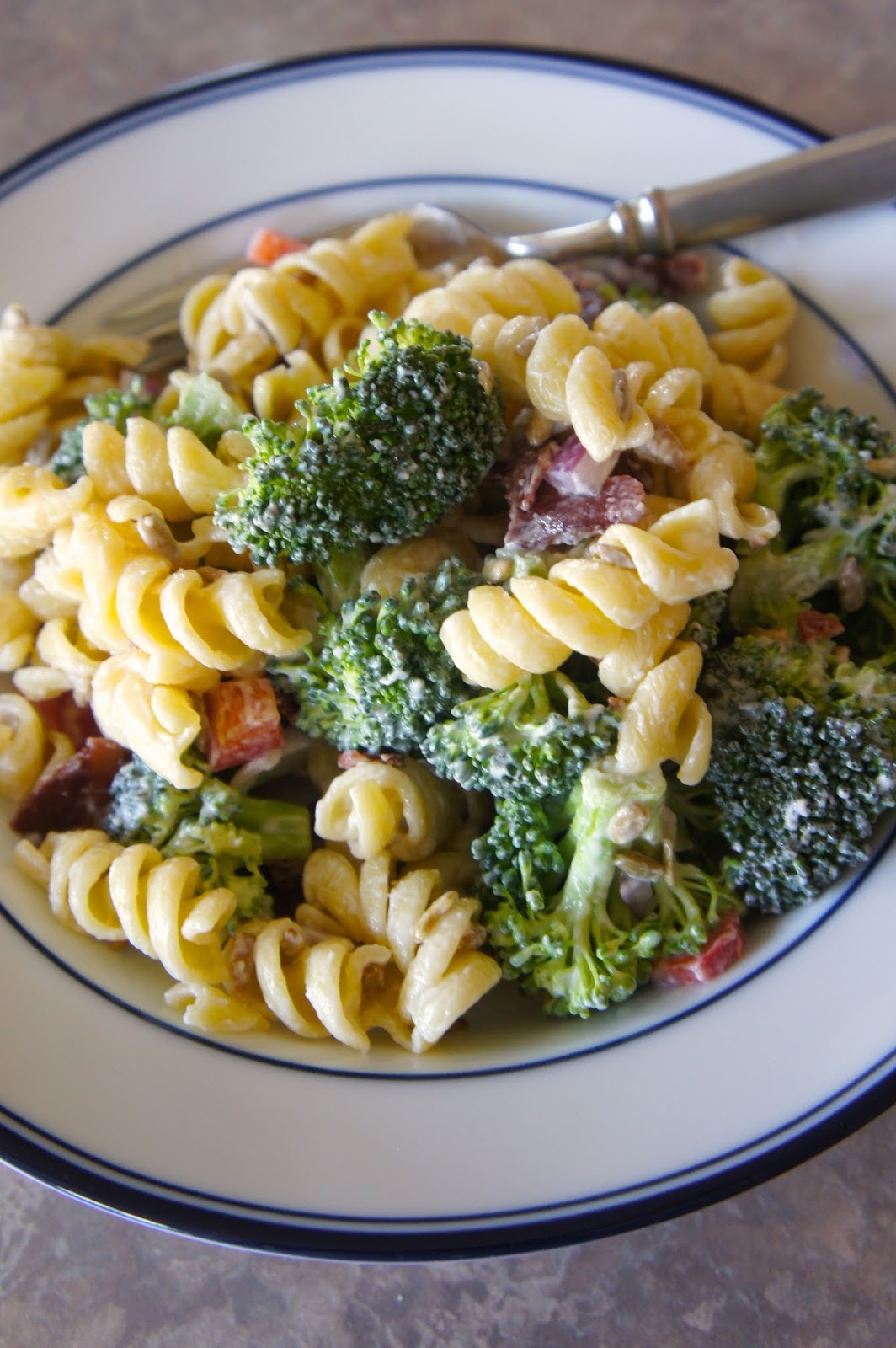 Savory Sweet and Satisfying Broccoli Pasta Salad