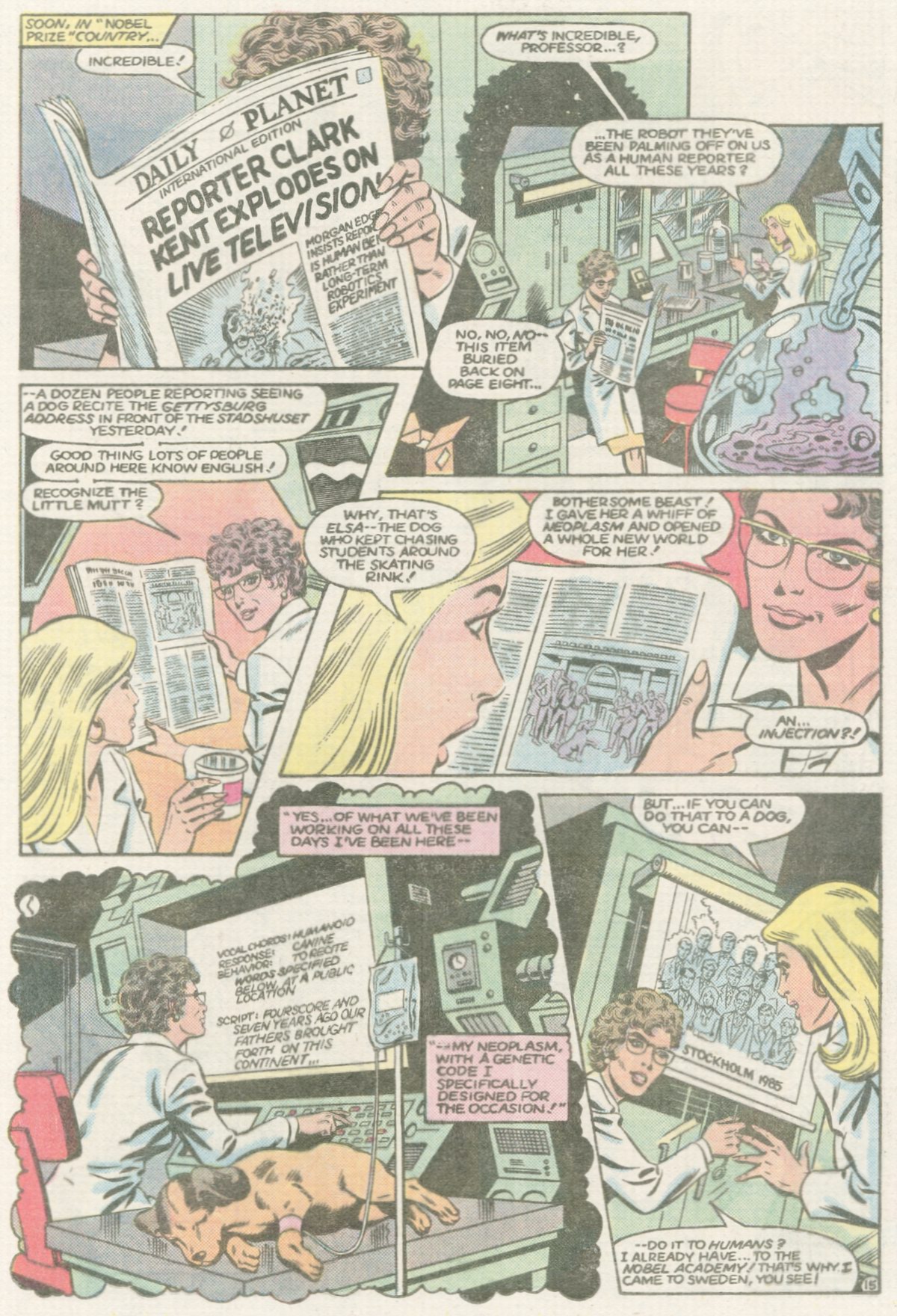 Read online Action Comics (1938) comic -  Issue #571 - 16