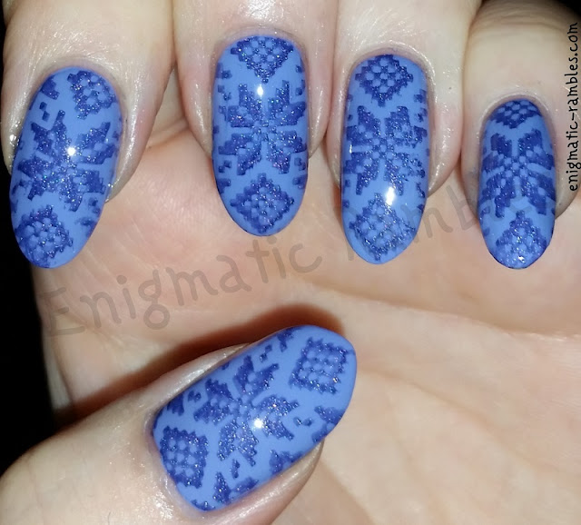 World Diabetes Day Nail Art world-diabetes-day-nails-nail-art