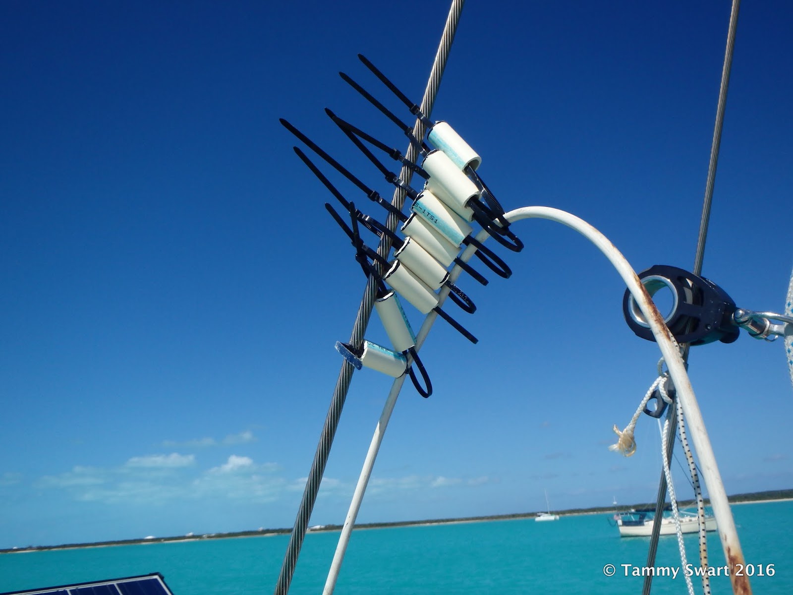 Things we did today... SSB Antenna Revised