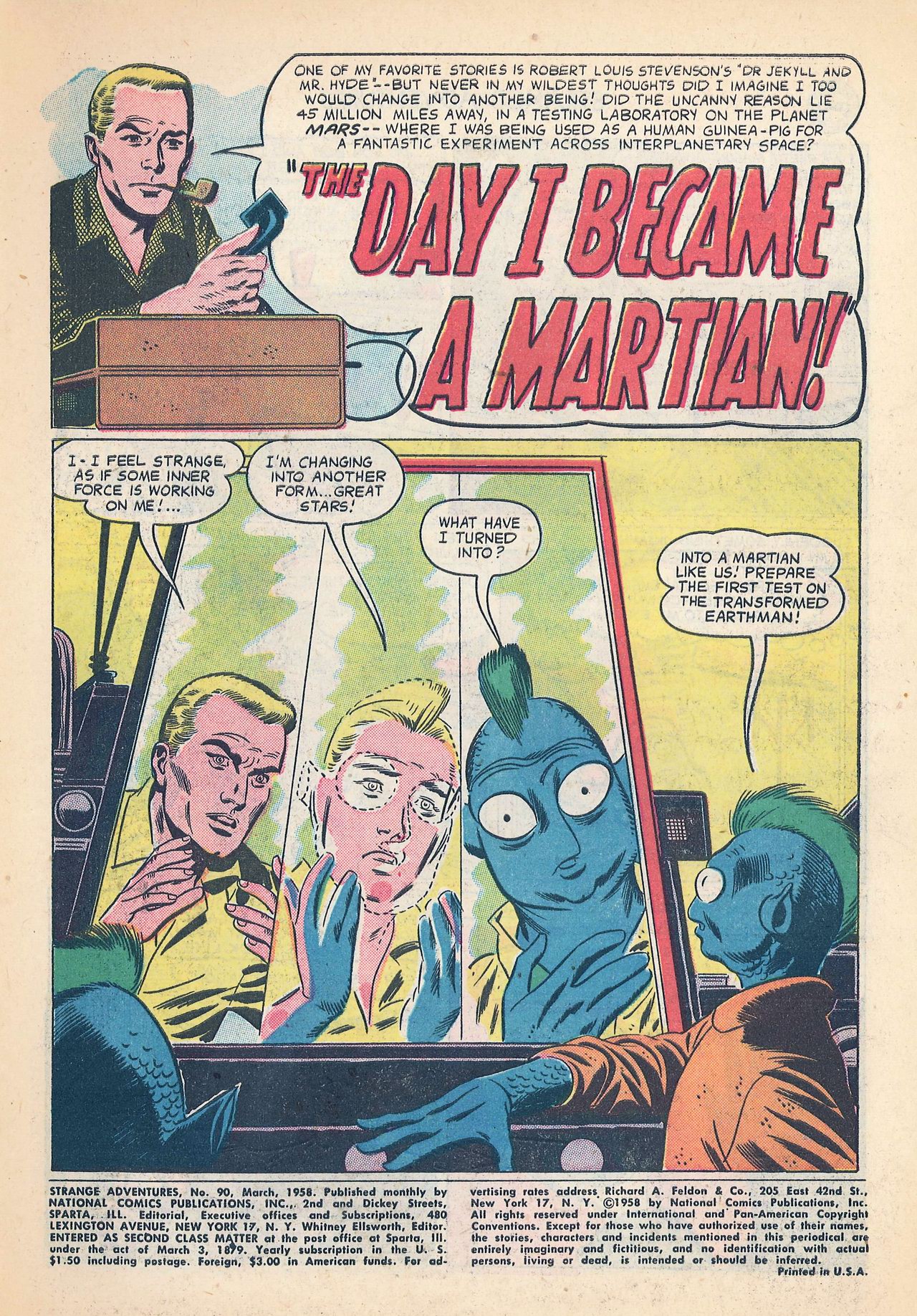 Read online Strange Adventures (1950) comic -  Issue #90 - 3