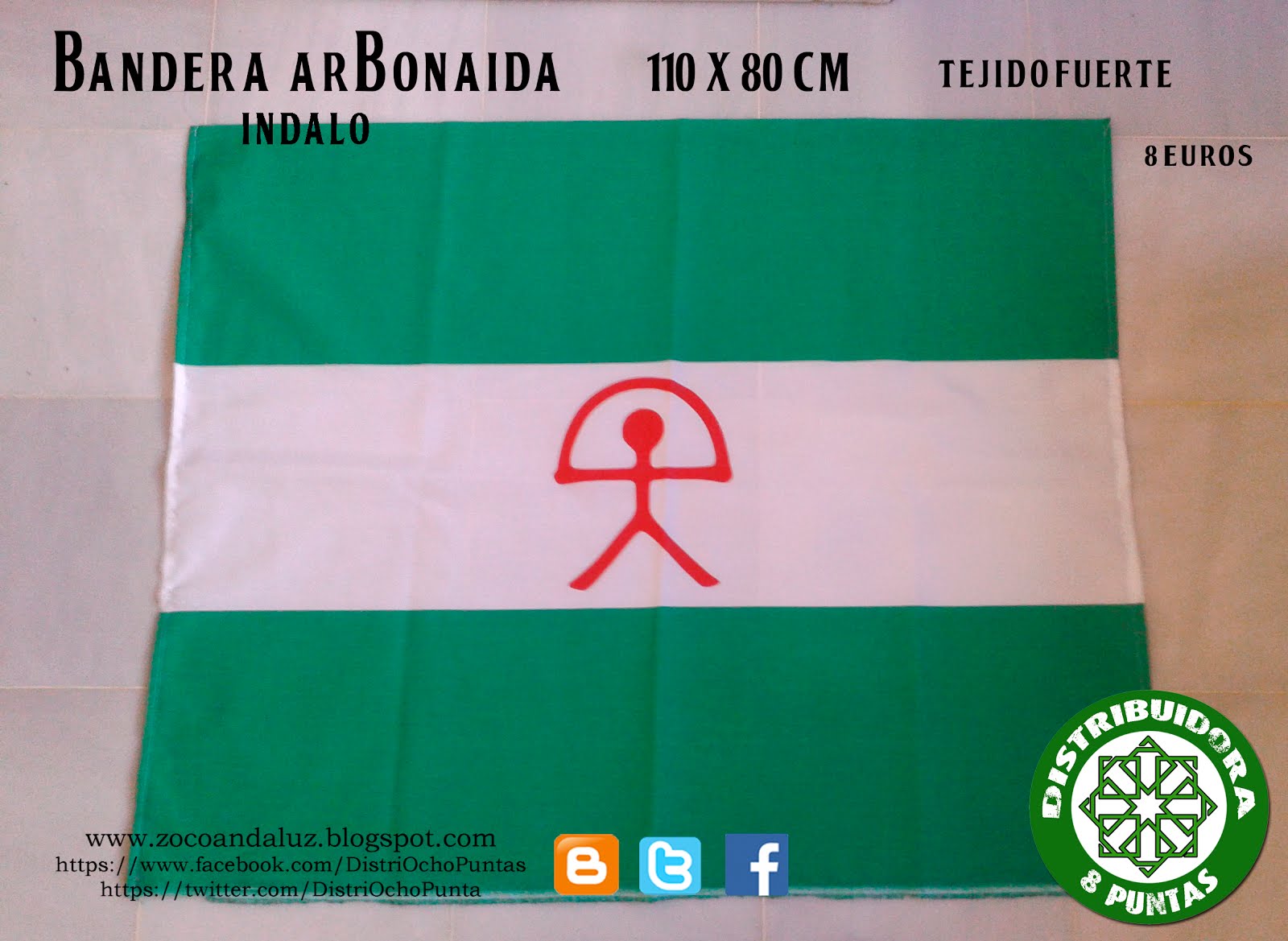 Bandera Arbonaida Indalo