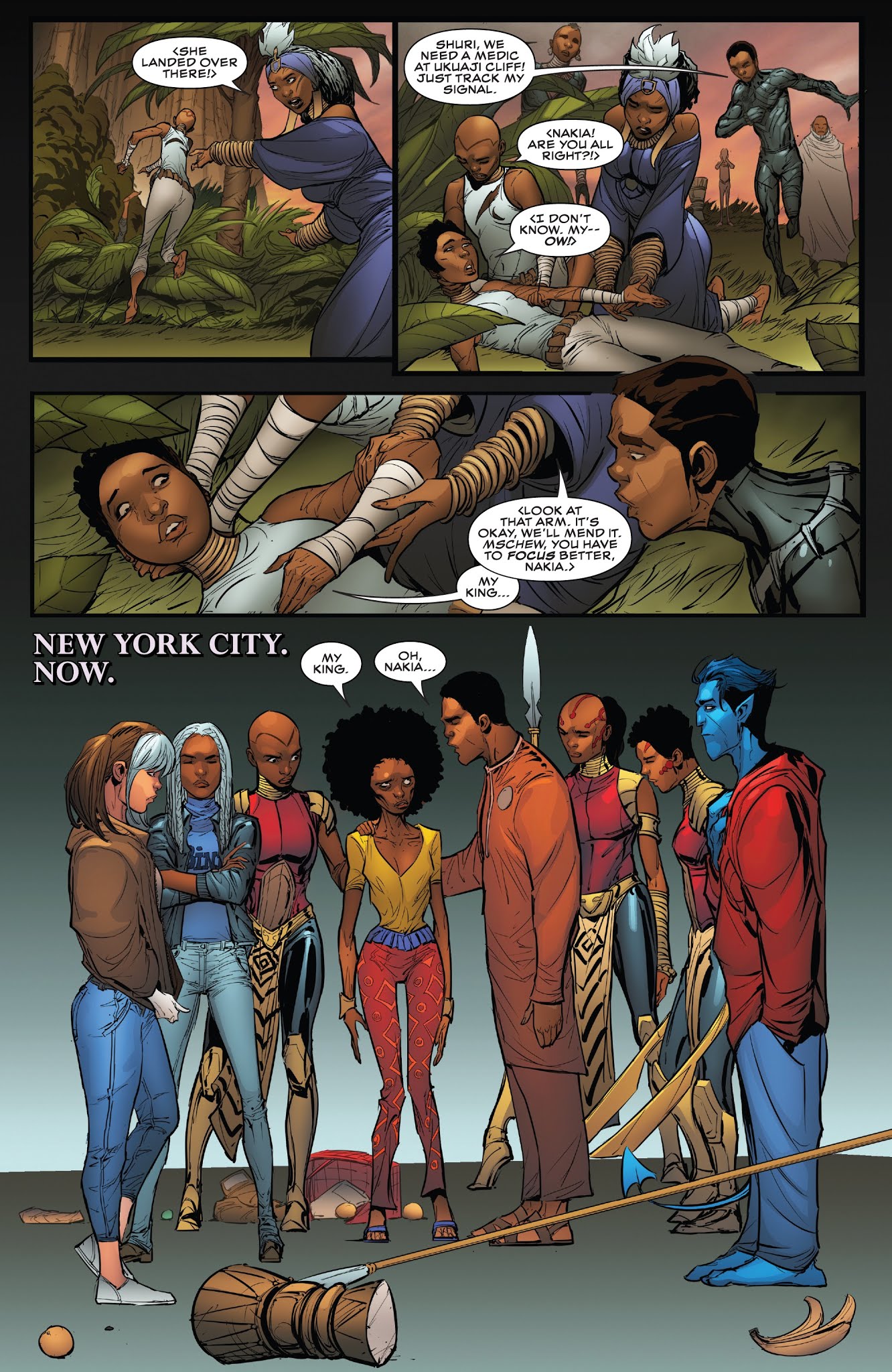 Wakanda Forever Avengers issue Full - Page 7