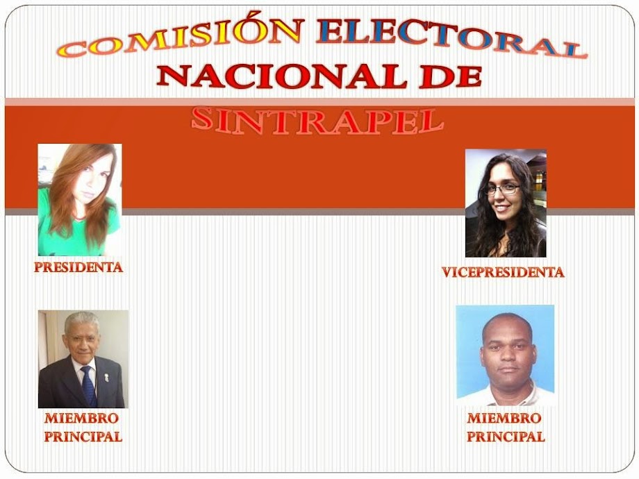 COMISIÓN ELECTORAL NACIONAL DE SINTRAPEL
