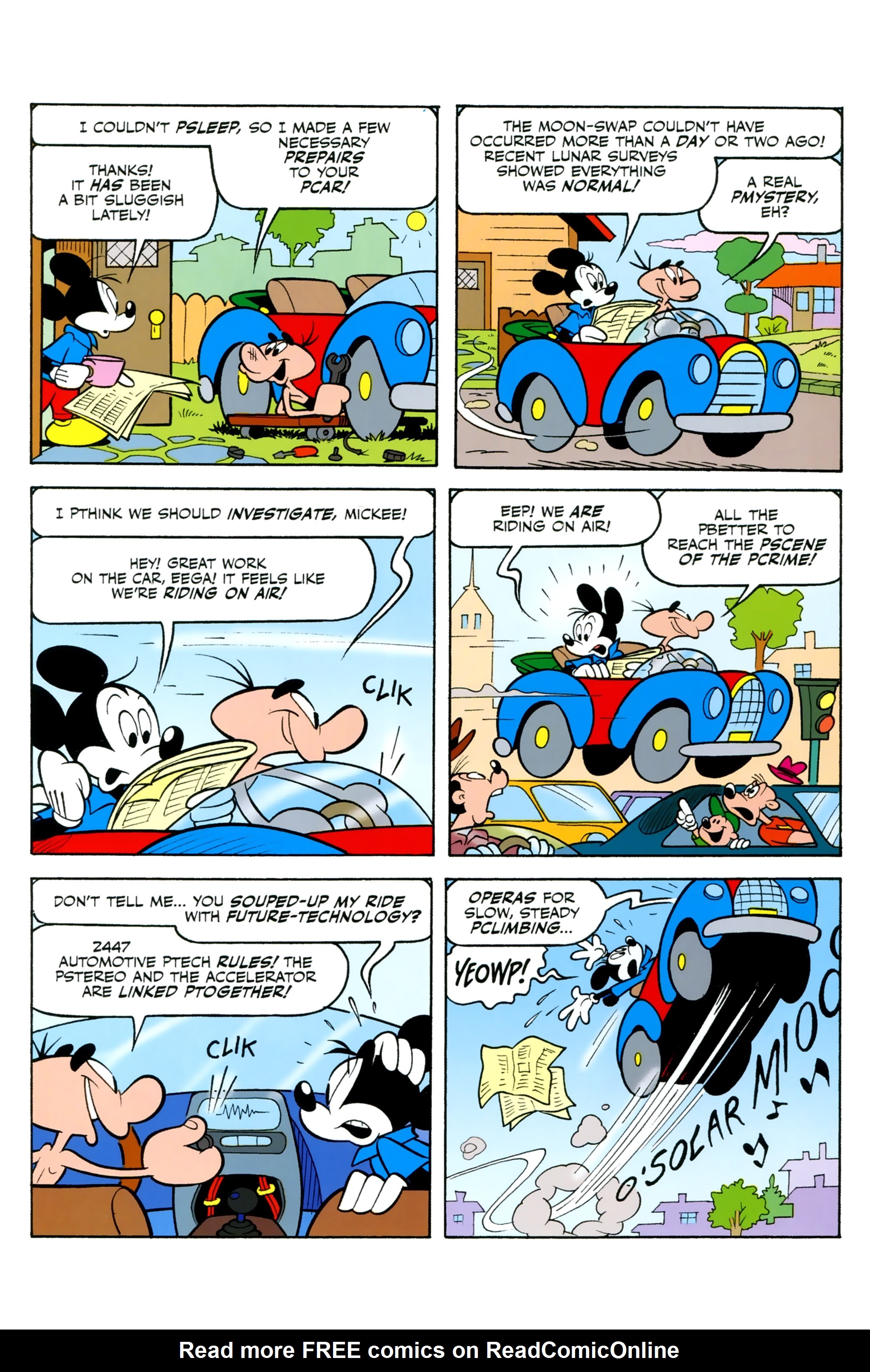 Read online Mickey Mouse (2015) comic -  Issue #6 - 7