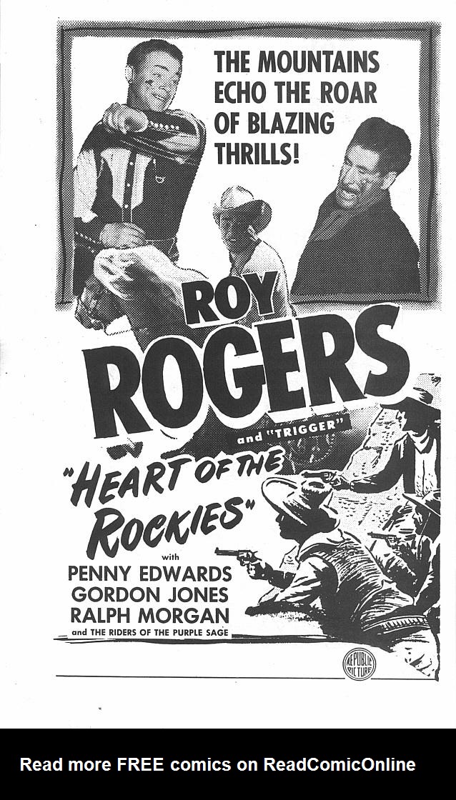 Read online Roy Rogers comic -  Issue #4 - 40