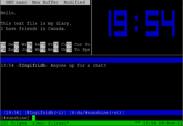 some useful tmux shortcuts and cheatsheet nano cheat sheet
