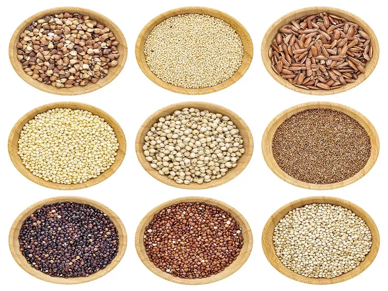 9 grãos sem glúten que são super saudáveis