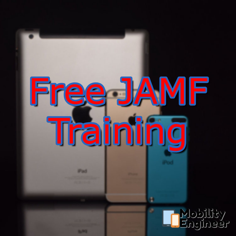Free JAMF Training